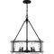 Quoizel Fortress 5-Light Earth Black Pendant FTS2821EK - alternate 2